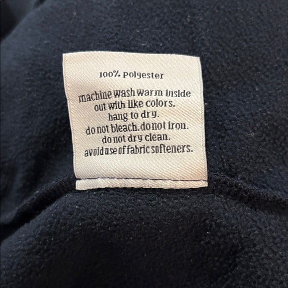 Dudley Stephens Vello Fleece Park Slope Turtleneck in Navy SZ XS VGUC - Picture 6 of 6